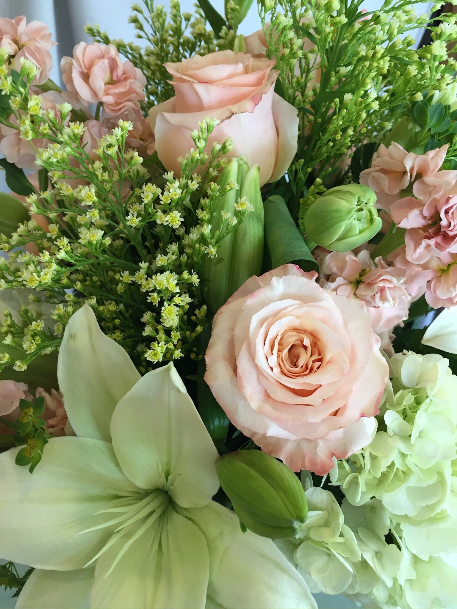 Wrapped Floral Bouquet