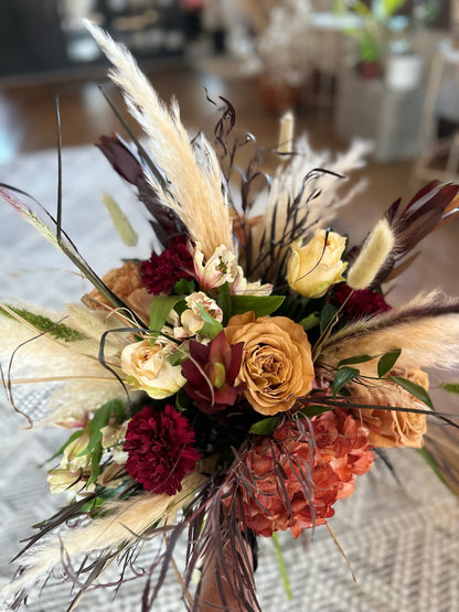 Wrapped Floral Bouquet
